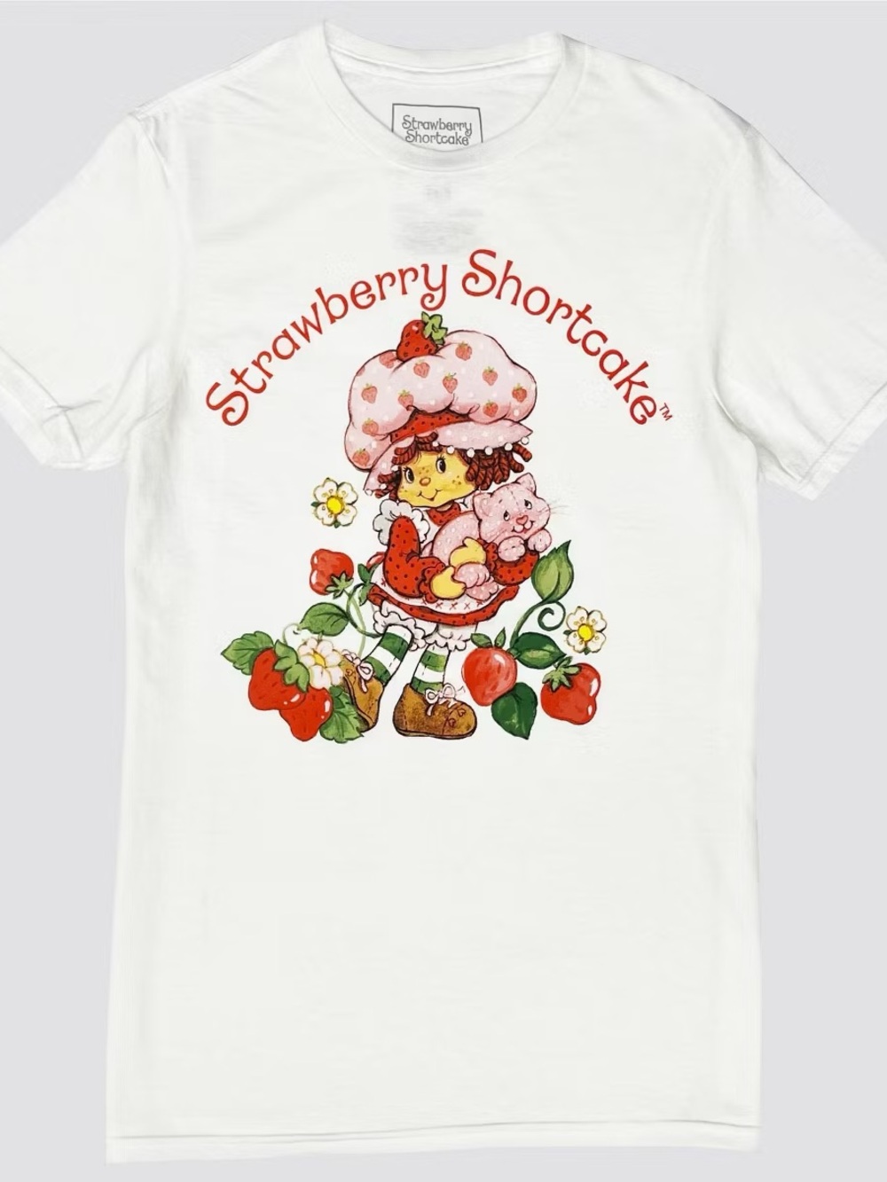 Strawberry Shortcake White Graphic Tee for Kids